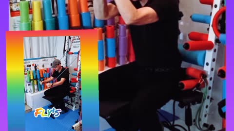 Seated fly's and tri's