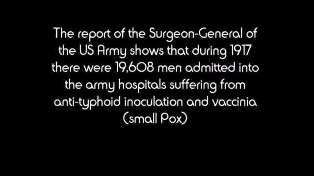 The Spanish Flu Coverup - It was the vaccines that killed people