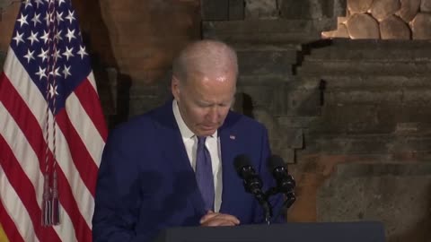 BIDEN: "Um.... uh.... I ca—having trouble reading this..."