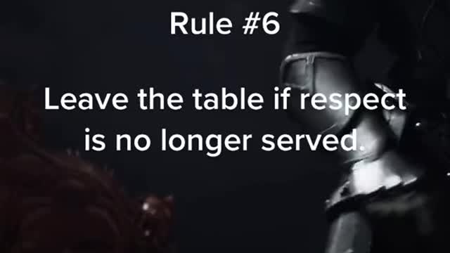 Rule #6