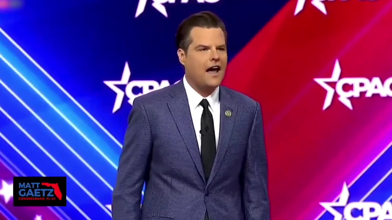 Matt Gaetz at CPAC 2023