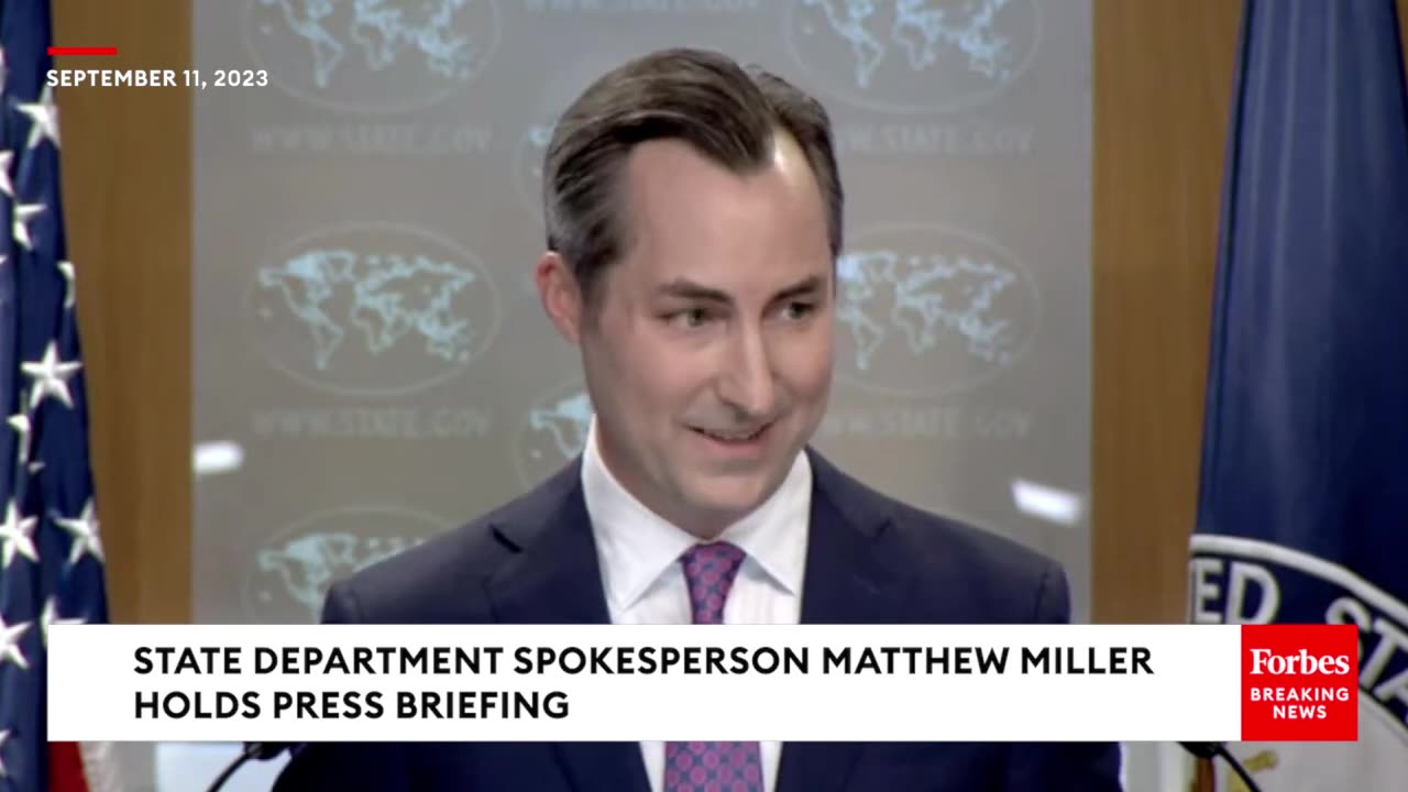 What Actually Does It Change?': Reporter Hammers Matthew Miller Over New Indian-Saudi Shipping Deal