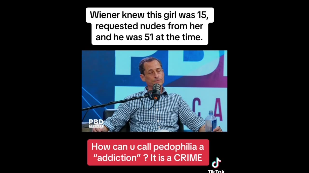 ⚫️Weiner blames his texting on “addiction”