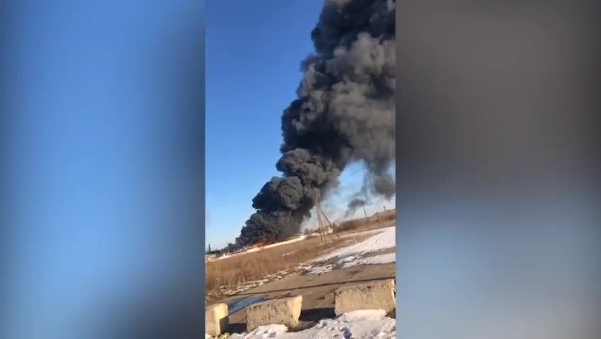 A series of air strikes were carried out on the objects of the Armed Forces of Ukraine in the Sumy