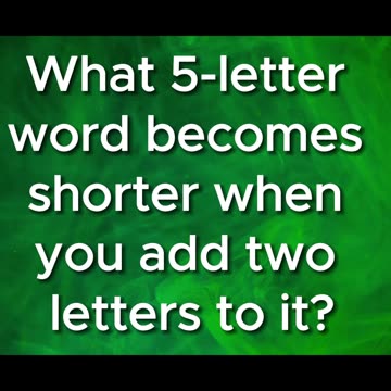 🤔Can you solve the riddle??🤔 #32