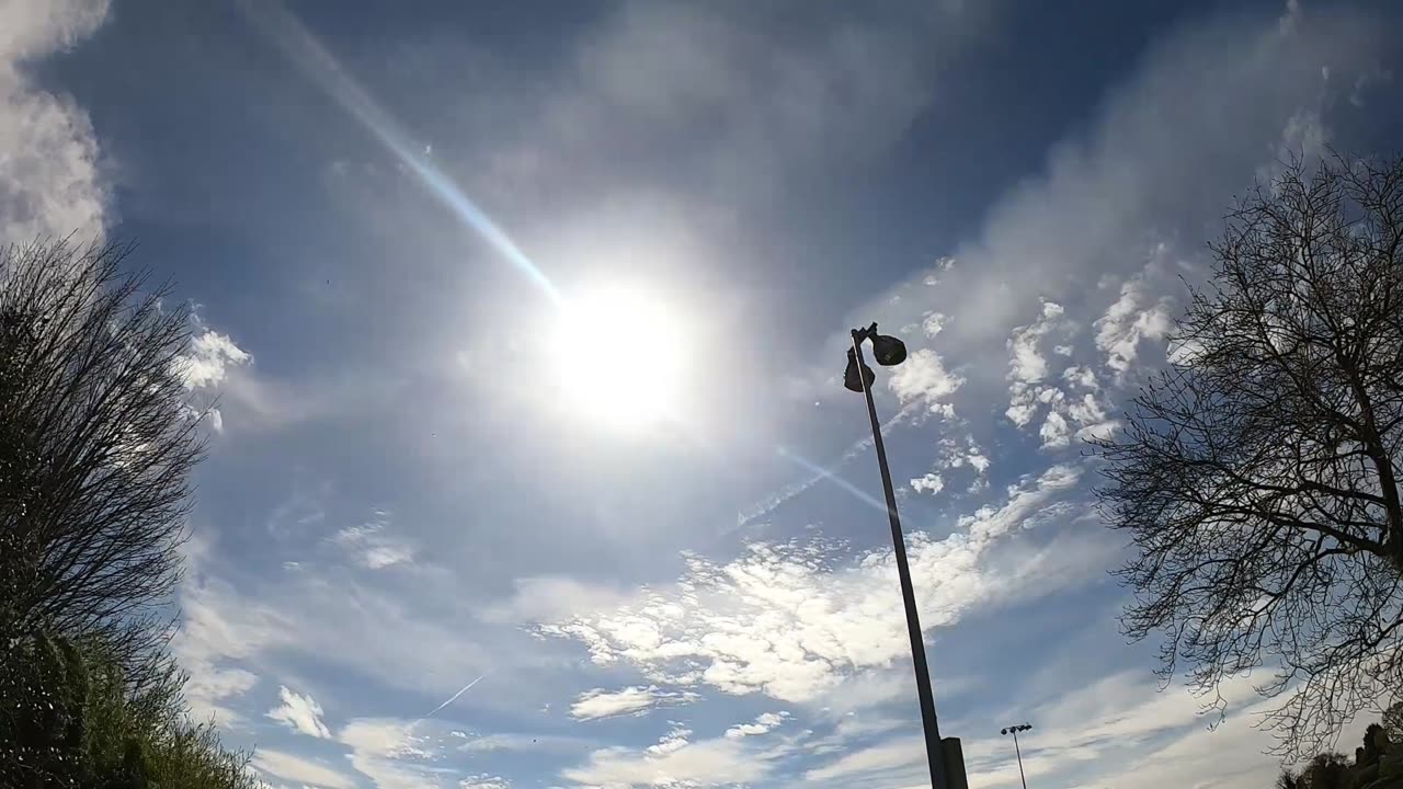 timelapse of a morning in north birmingham uk 11.4.24