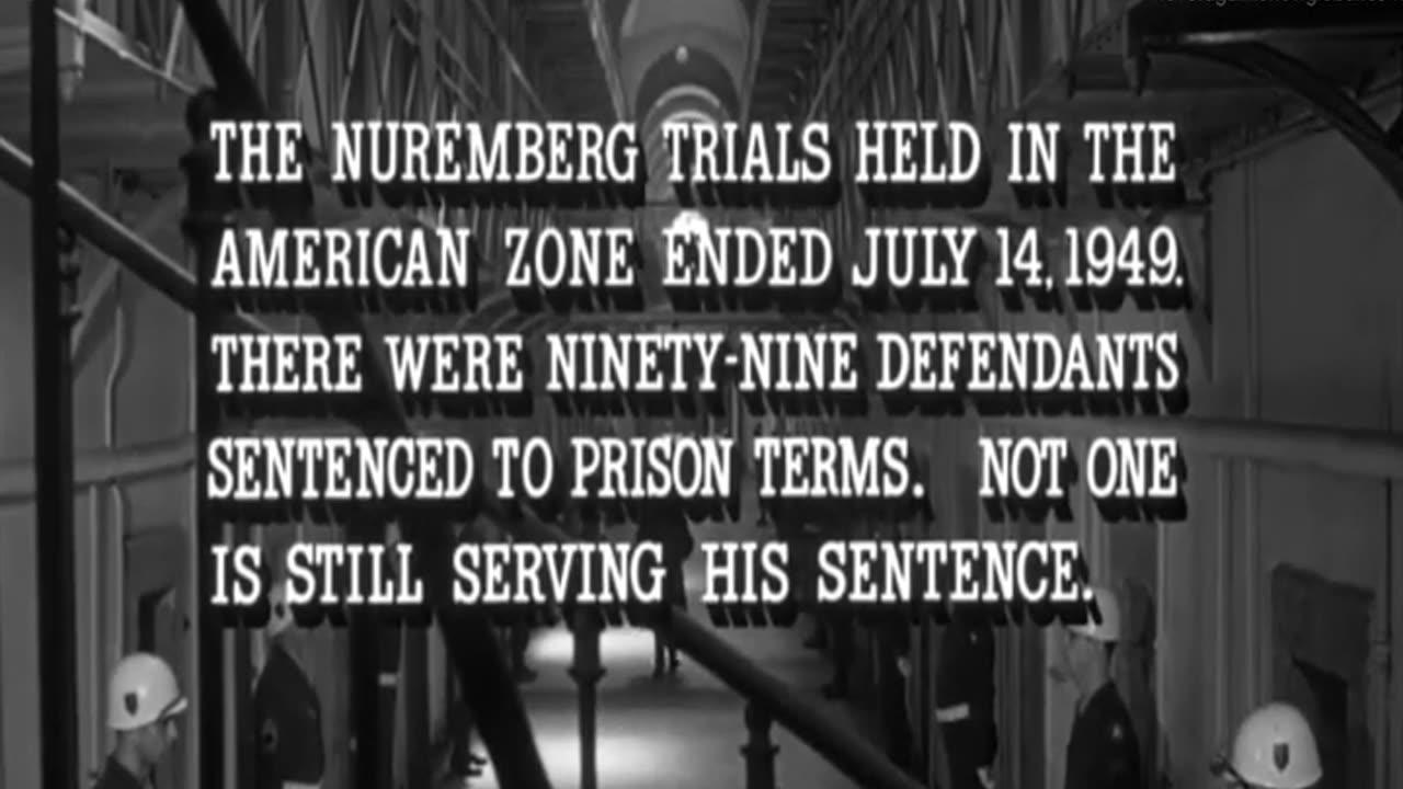 Judgement at Bochum - Almost 75 years after Nuremberg Trials of Crimes against Humanity ended a court in Germany holds a doctor in jail who helped 600 to avoid the "poison death shot"