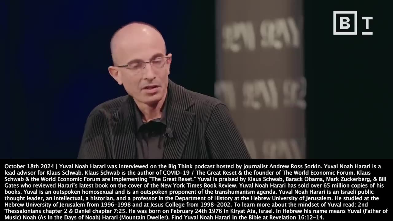 Yuval Noah Harari | "Even If AIs Don't Develop Any Feelings of Their Own, It's Likely We Would Start Treating Them As Sentient Beings & Will Confer On Them Legal Status of Persons. In U.S. There Is a Legal Path Open for That."