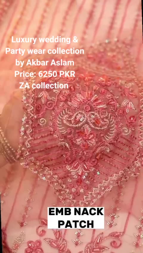 Luxury wedding & party wear collection by Akbar Aslam