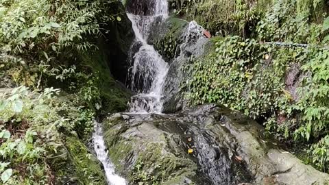 Waterfall in beautiful nature.