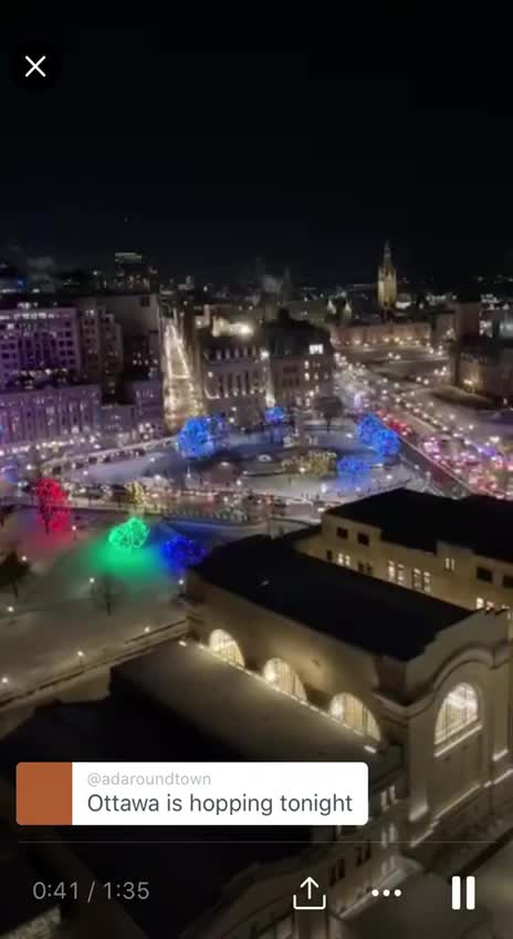 Canadian Patriots are at Parliament - Bumper to Bumper