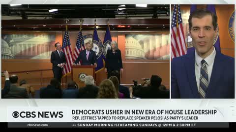 Democrats usher in new era of House leadership with Rep. Hakeem Jeffries