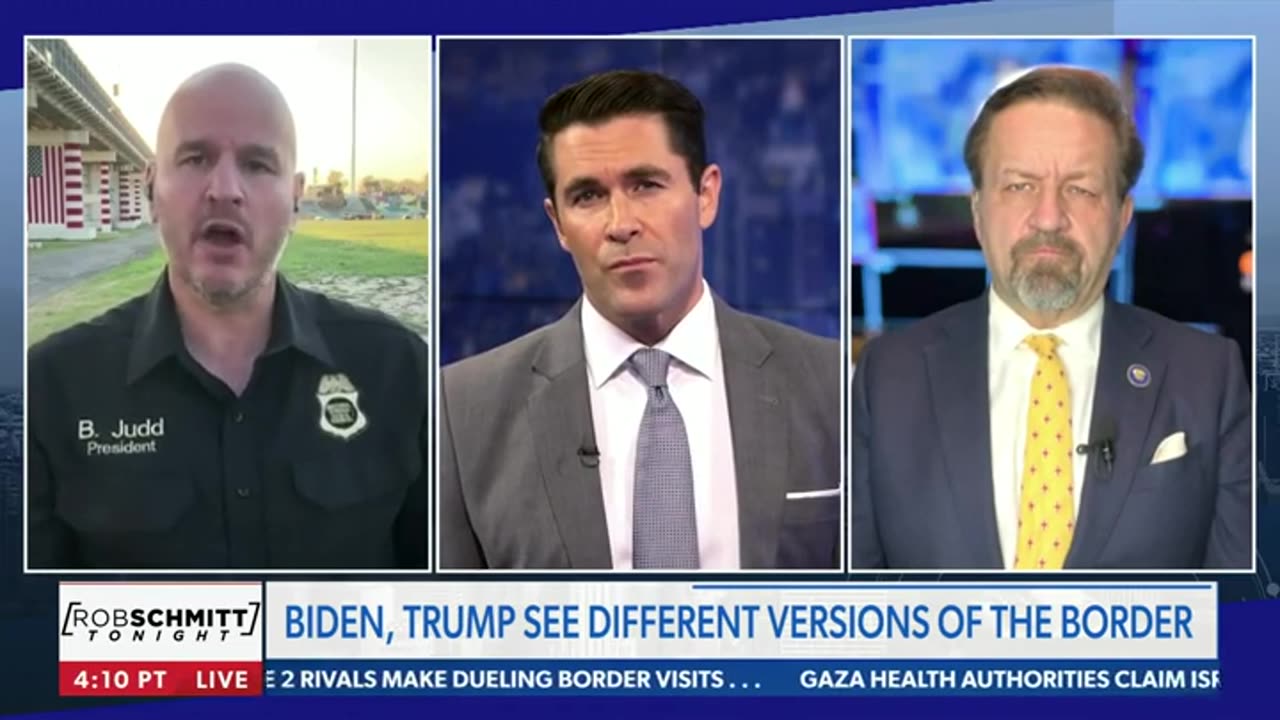 Biden & Trump See Different Versions of the Border. Seb Gorka with Rob Schmitt on NEWSMAX