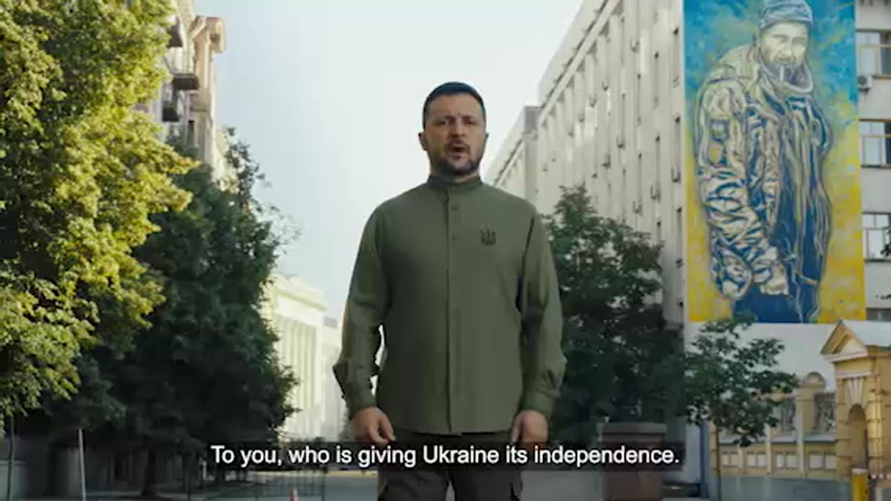 Ukraine celebrate the 32nd anniversary of their independence