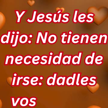 "Jesús Alimenta a la Multitud: La Multiplicación de los Panes y los Peces" Mateo 14:16,17.#short #yt