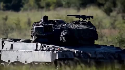 Footage of Ukrainian Challenger Tanks