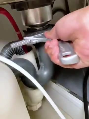 Short Shank Large Opening Bathroom Spanner Wrenc