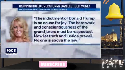 #PNews - #Trump Reacts to Alleged Radical Democrats & Indictment! #AlvinBragg #StormyDanielsxxx 🤔 💭