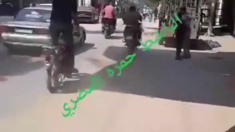 Palestinian Terrorists Carrying Off Female Hostage