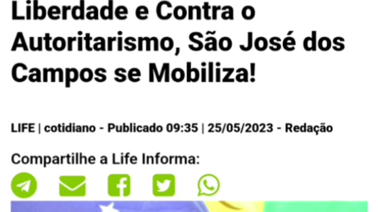 Movimentos traidores aproveitam o sufoco de Dallagnol, pra fazerem manifestação em SJC.