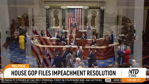 House GOP files impeachment resolution