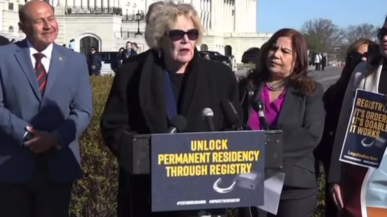Jan 6 witch thinks reforming immigration laws will solve the lunacy at the border- how about just enforcing the ones we have