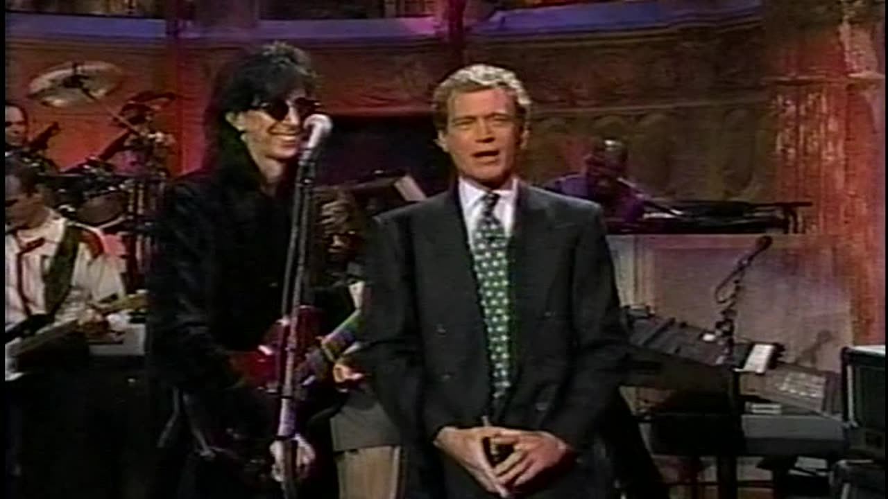 Ric Ocasek on the David Letterman Show, October 13, 1993