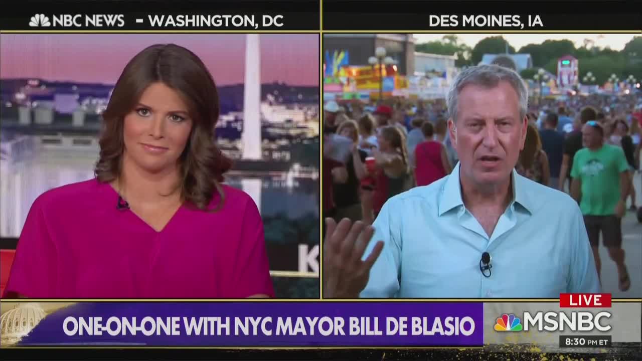 de Blasio not deterred by 0% polling