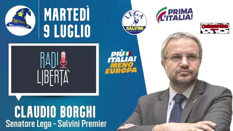 🔴 68ª Puntata della rubrica Scuola di Magia di Claudio Borghi su Radio Libertà (09/07/2024).