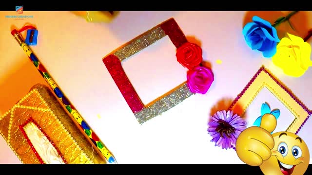 How to Make Photo Frame at Home | DIY Cardboard Frame Ideas | Craft ideas