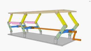 0005 - Lift of double parallelogram mechanism 2