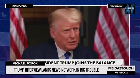 Trump interview Land News Network in BIG TROUBLE in billion dollars Case