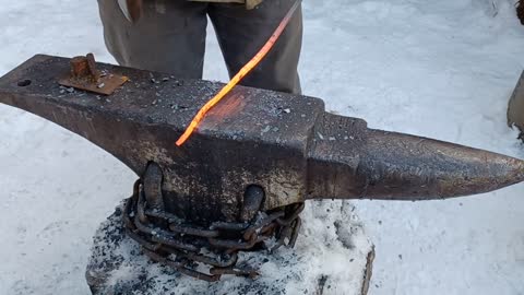 How to Forge Tools: No Forge Weld Fire Poker