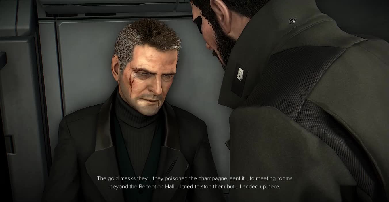 Adam Jensen Saving Miller & UN Delegates Deus Ex Mankind Divided Game-Play