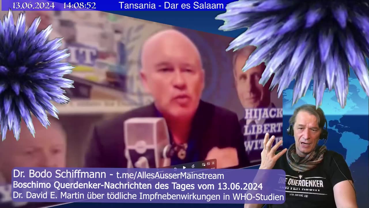 Bodo Schiffmann deutsche Übersetzung-David E. Martin über mRNA (Tierversuche, Patente) 13.o6.2024