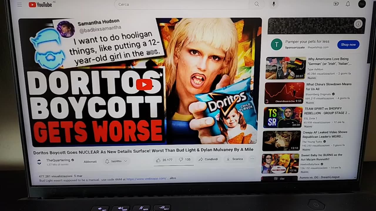 diretta aggiornamenti su Doritos e tanto altro!