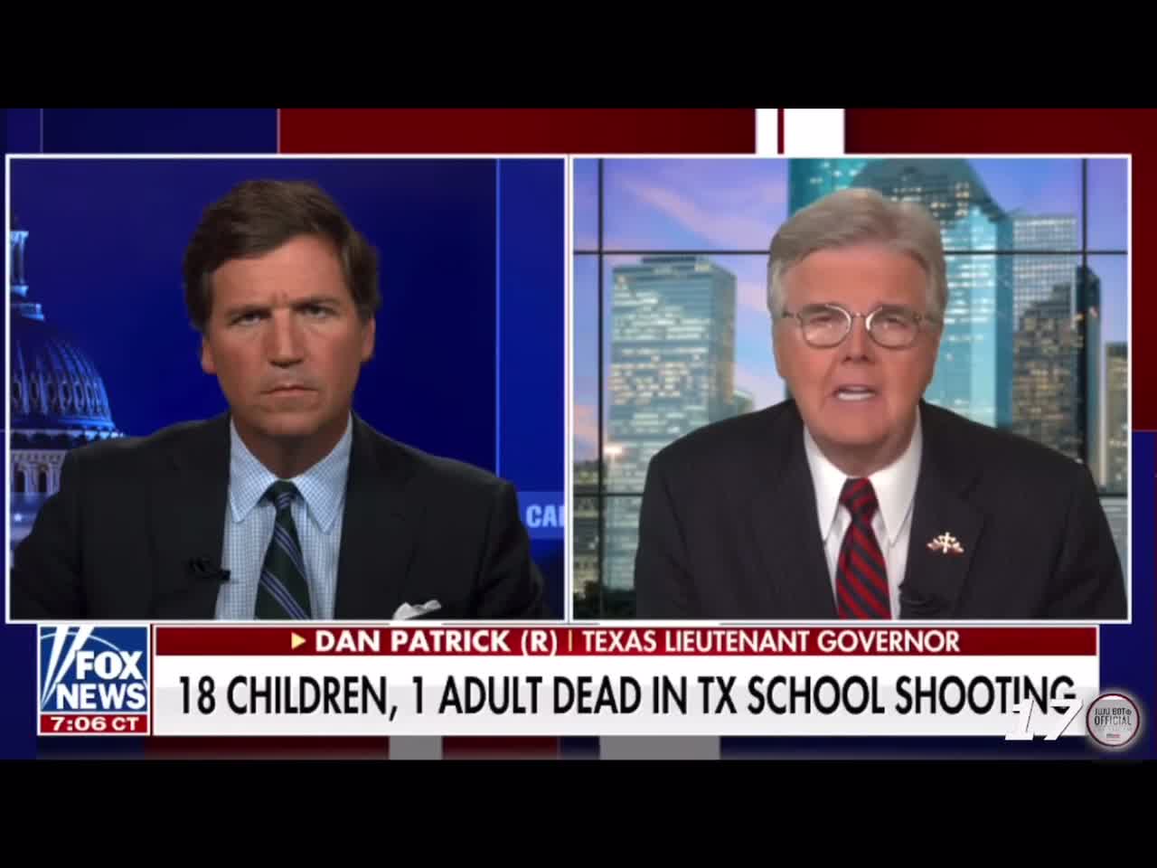 Dan Patrick says shootings like this are pure evil and it affects the whole country.