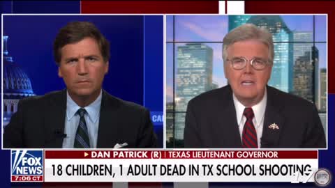 Dan Patrick says shootings like this are pure evil and it affects the whole country.