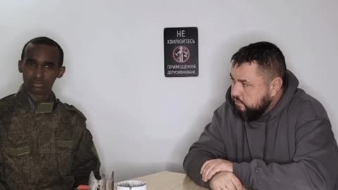 Part of an Interview with a Somali Mercenary Captured by Ukrainian Soldiers(English)