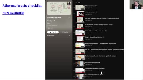 Atherosclerosis playlist no available.