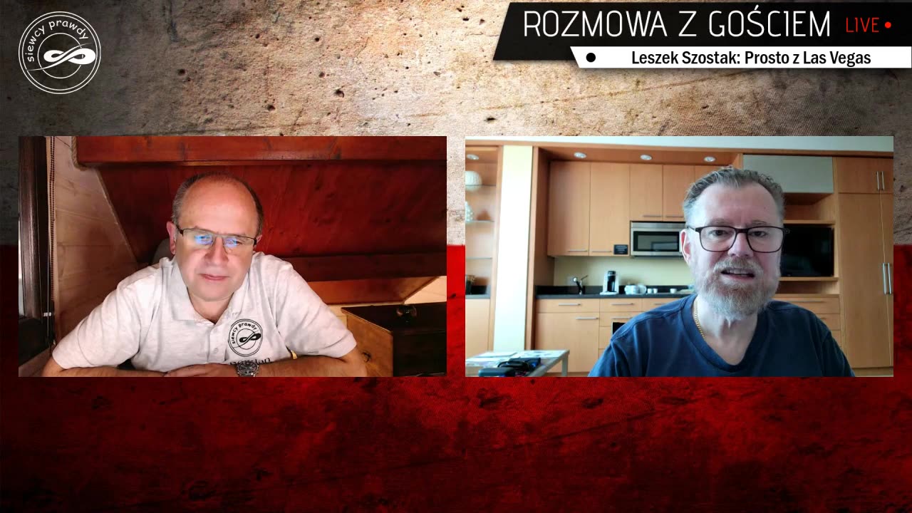 Prosto z Las Vegas - Leszek Szostak @ Siewcy Prawdy gosciem Bogdana Morkisza