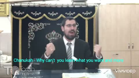 Chanukah - Why can't you learn what you want and more