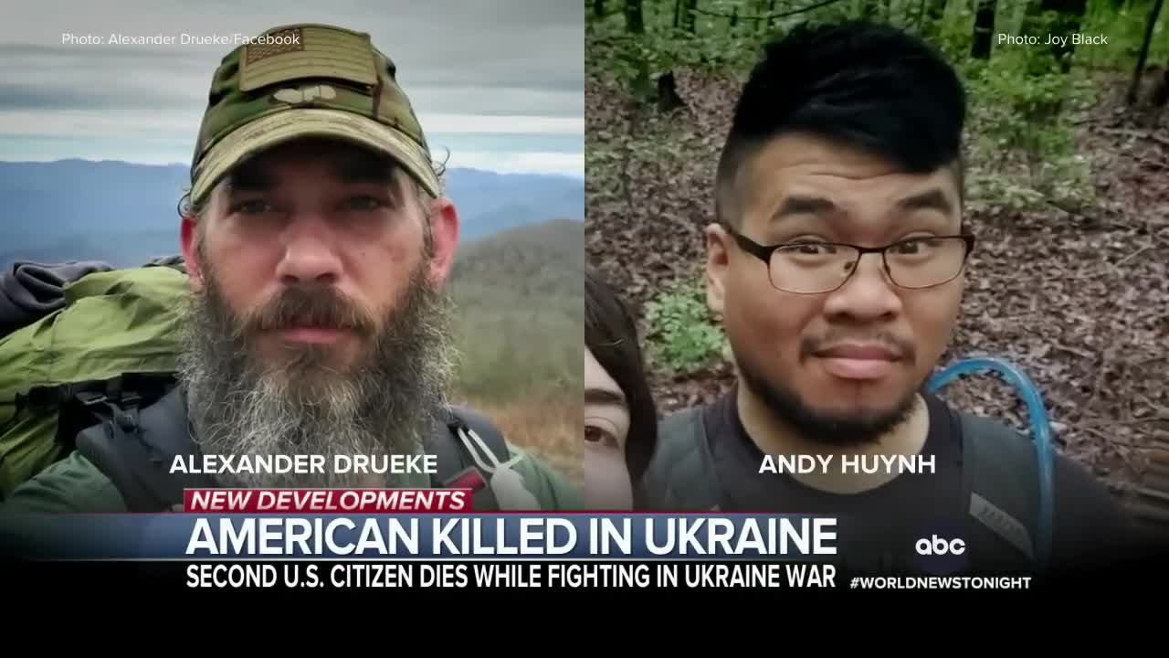 2nd American killed while fighting in Ukraine