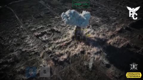 Incredible Footage of a Russian Glide Bomb