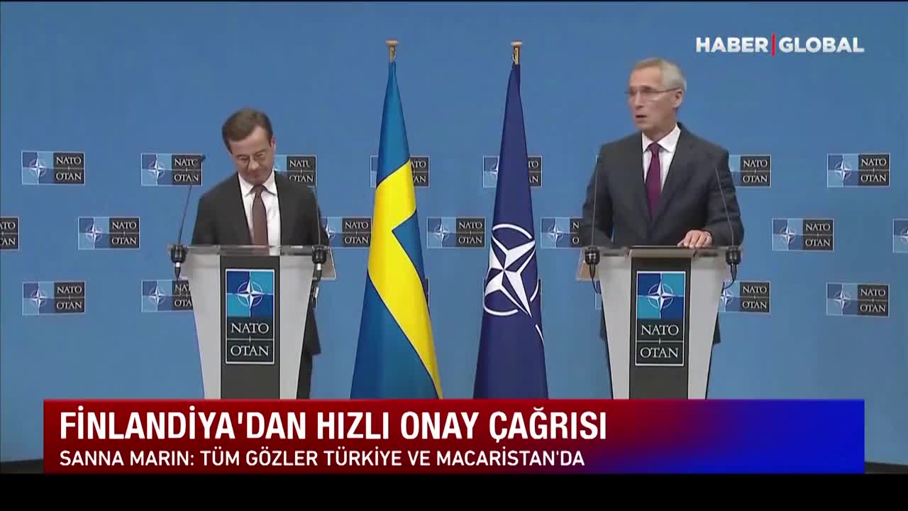 İsveç ve Finlandiya'nın NATO Üyeliği İçin Dikkat Çeken Türkiye Çıkışı!