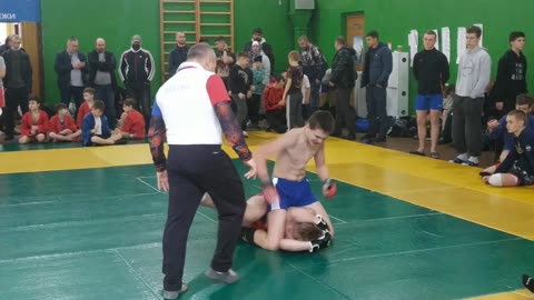 mma-sambo, U-14 fight