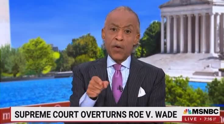 DERANGED Rev Al Sharpton Argues The Bible Does Not Condemn Abortion