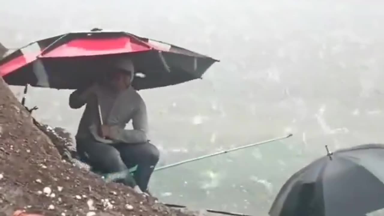 Strong hailstorm, China | April 18, 2024