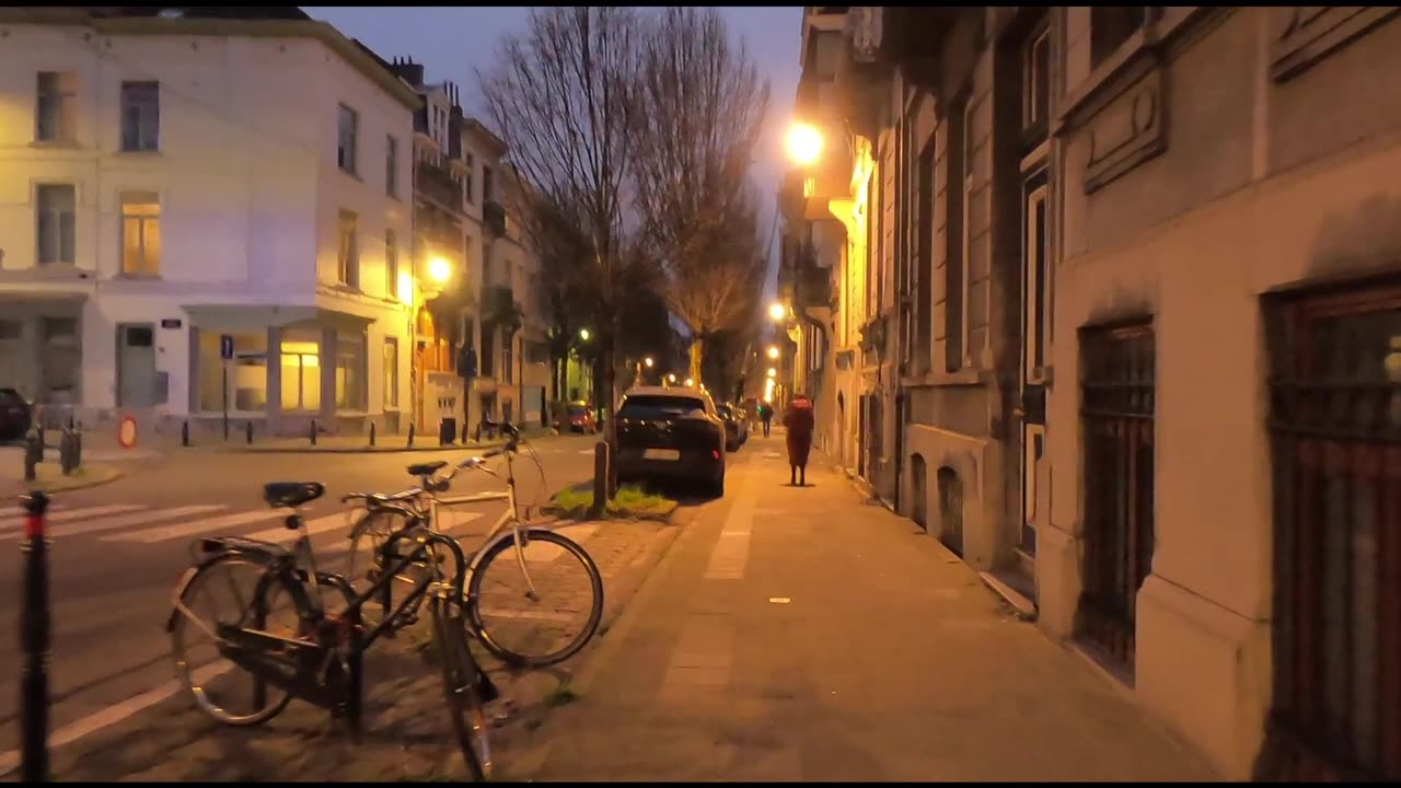 Brussels Belgium | evening walking tour | Woluwe saint Lambert district