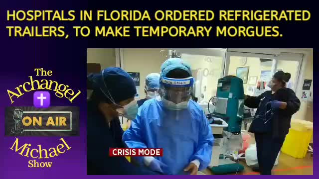 TEMPORARY REFRIGERATED MORGUES ON STANDBY.